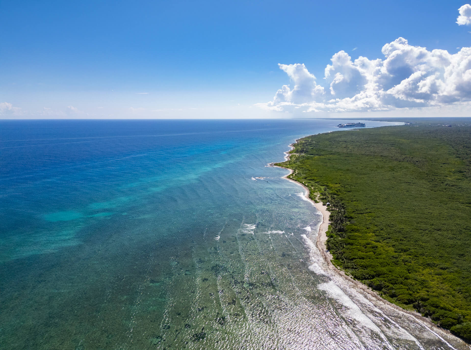 Lotes en venta frente al mar en Mahahual