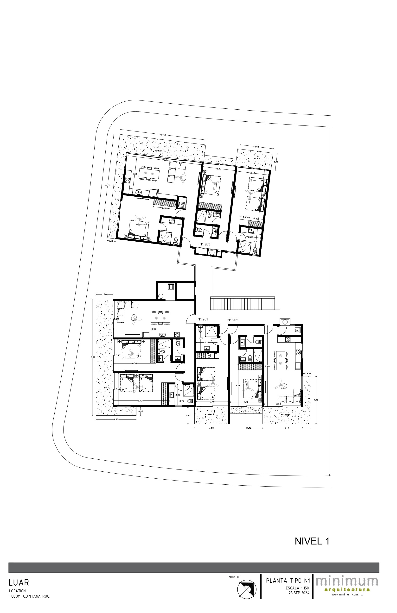 Departamento de 3 recámaras en LUAR – Exclusivo Desarrollo Boutique en Aldea Zamá Premium, Tulum
