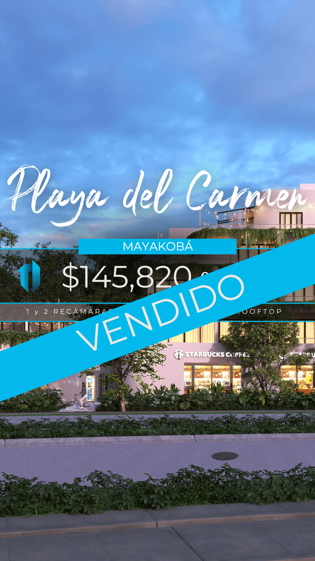 Rose Moon: Departamentos en Mayakobá, Playa del Carmen