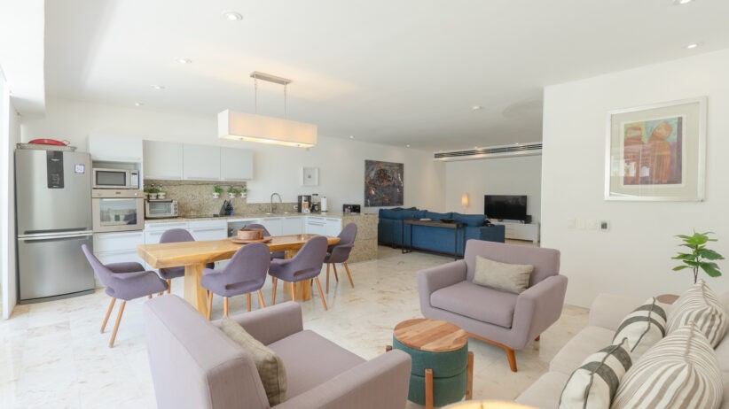 Lujo a unos pasos del mar en Playa del Carmen – Departamento Planta Baja en Magia Beachside