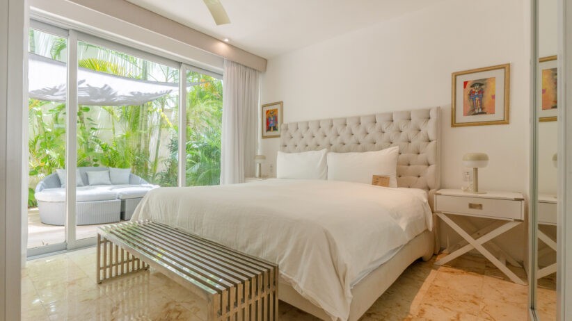Lujo a unos pasos del mar en Playa del Carmen – Departamento Planta Baja en Magia Beachside