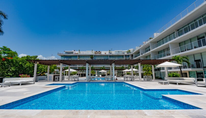 Lujo a unos pasos del mar en Playa del Carmen – Departamento Planta Baja en Magia Beachside