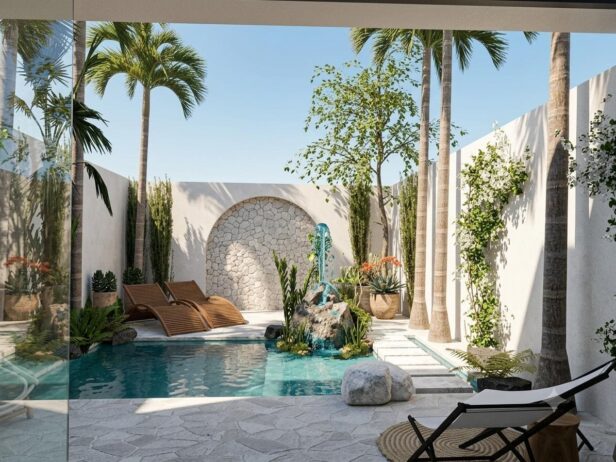 Townhouses Boutique con Alberca Privada en Bacalar
