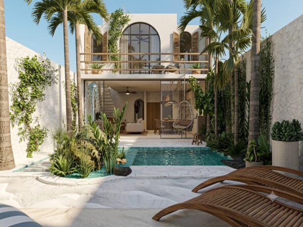 Townhouses Boutique con Alberca Privada en Bacalar