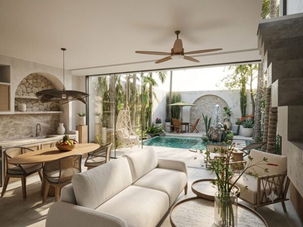 Townhouses Boutique con Alberca Privada en Bacalar