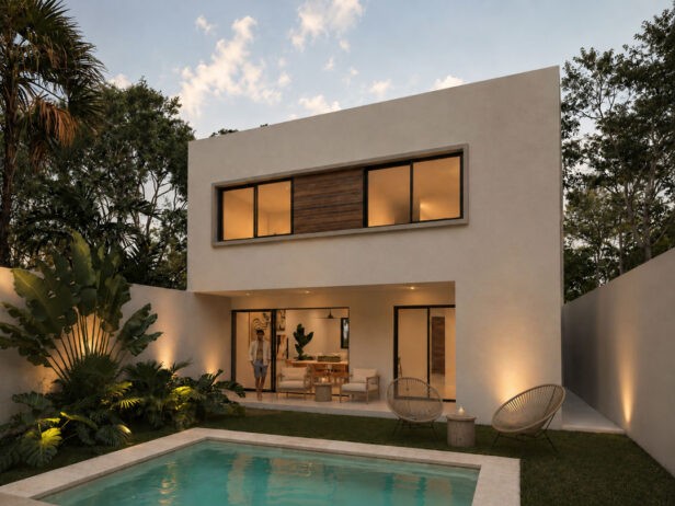 Diseño Contemporáneo para Vivir e Invertir en Playa del Carmen