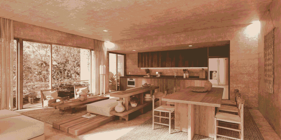 Departamento en Venta Frente a la Laguna de Bacalar
