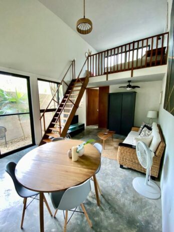 Loft en Venta en La Veleta, Tulum, con Patio Privado