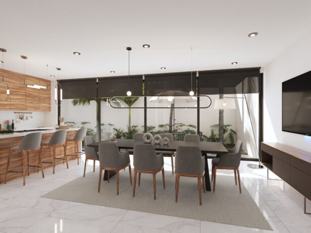 Residencia de lujo con alberca privada y roof top en Playa del Carmen