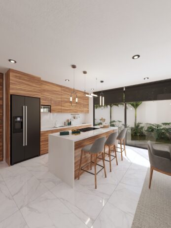 Residencia de lujo con alberca privada y roof top en Playa del Carmen