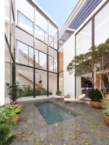Residencia de lujo con alberca privada y roof top en Playa del Carmen
