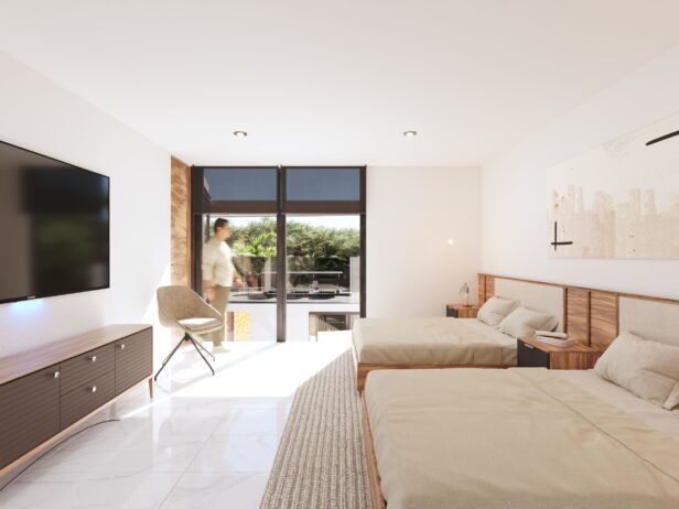 Residencia de lujo con alberca privada y roof top en Playa del Carmen